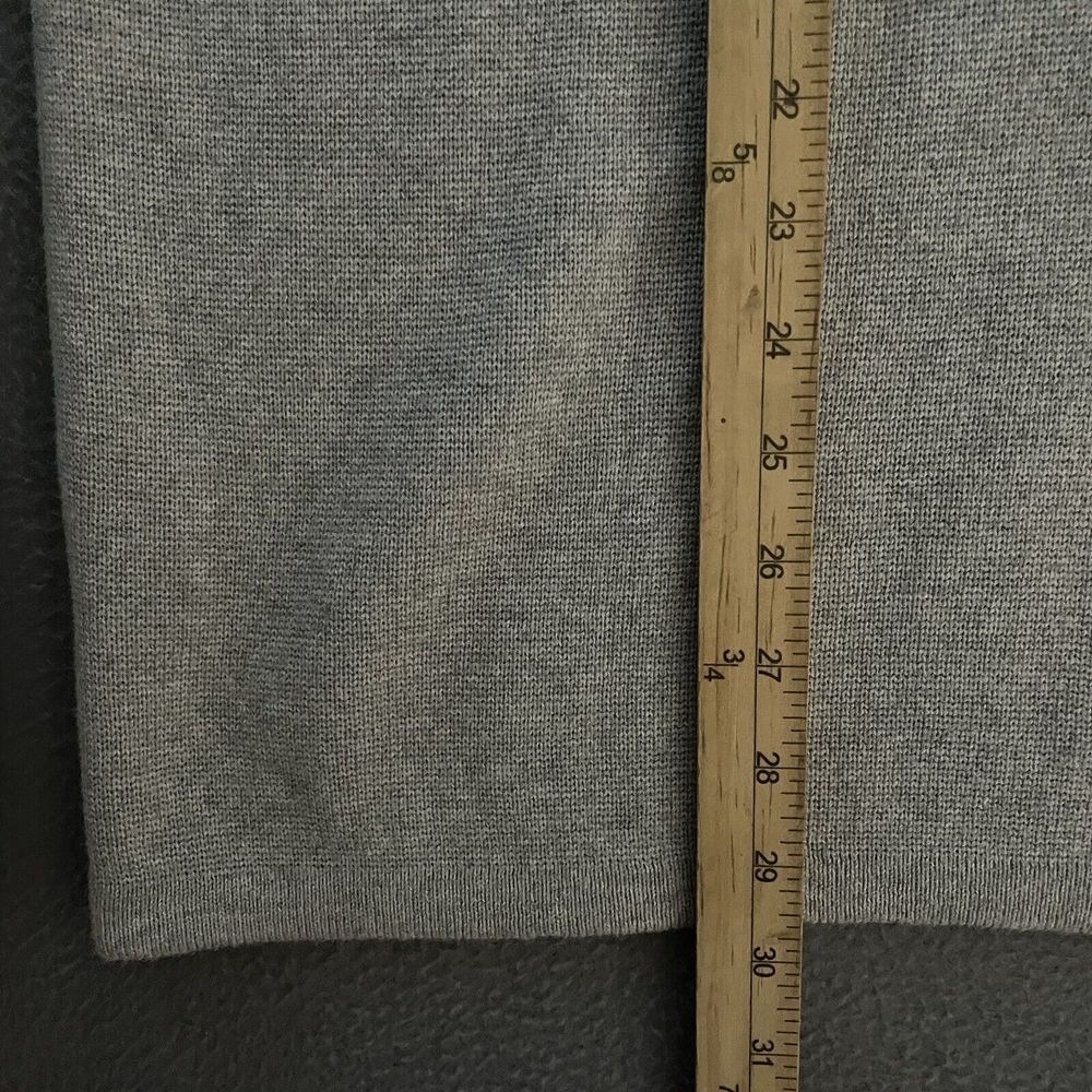 Arrow Sweater Mens XL Full Zip Sweatshirt Collar Stripped Black Jacket‎ - Picture 4 of 5